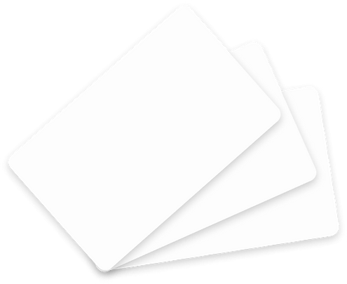 NFC White 8K cards. 3 Units