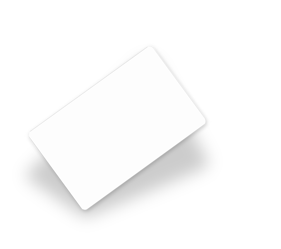 NFC White 8K cards. 3 Units